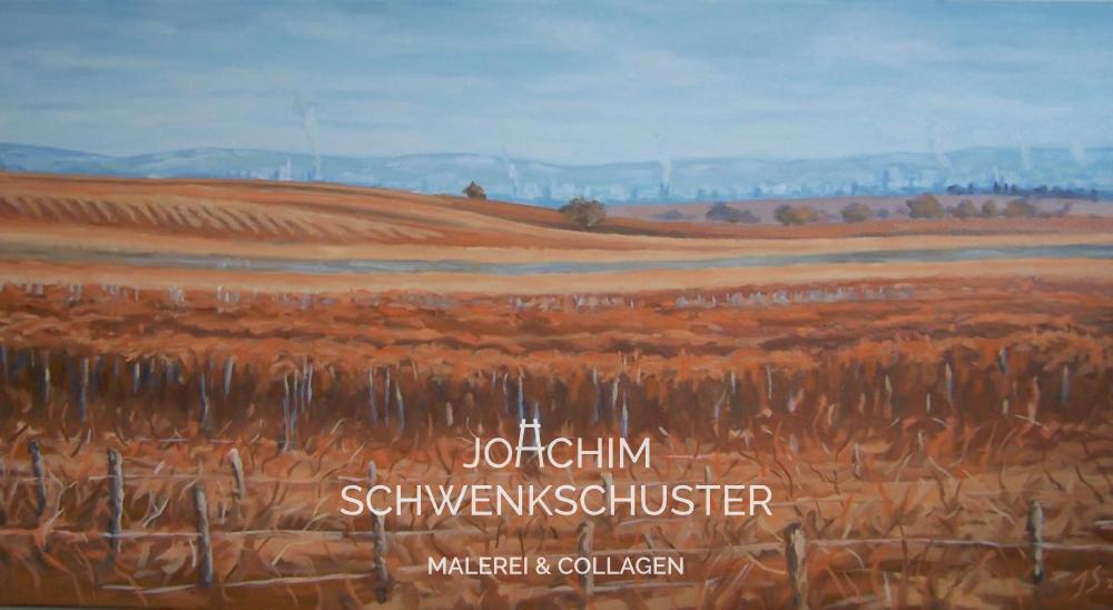 Rotes Rebenmeer im Winter, 2017-2, Leinwand, 40x80