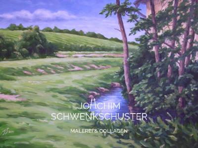 Am Eckbach, 2014-5, Leinwand, 50x70