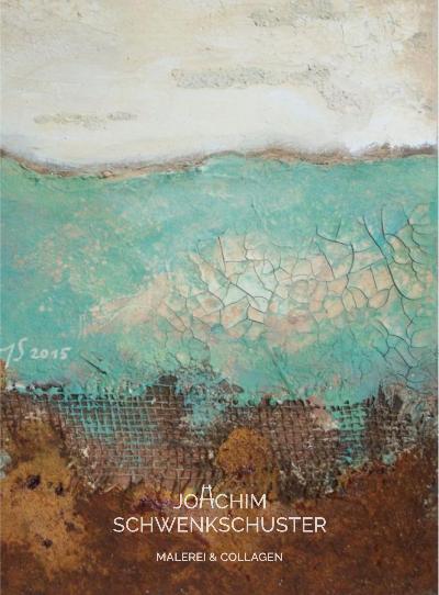 Collage Jute Rost I, 2015-8, Leinwand, 30x24
